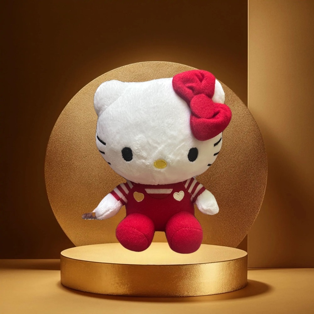 Hello Kitty Plush Doll - Red and White